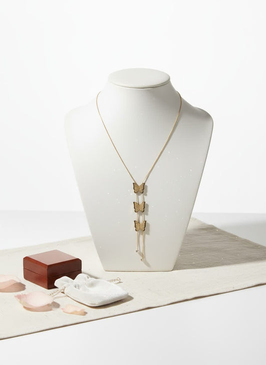 Royal Three Butterfly Pendant