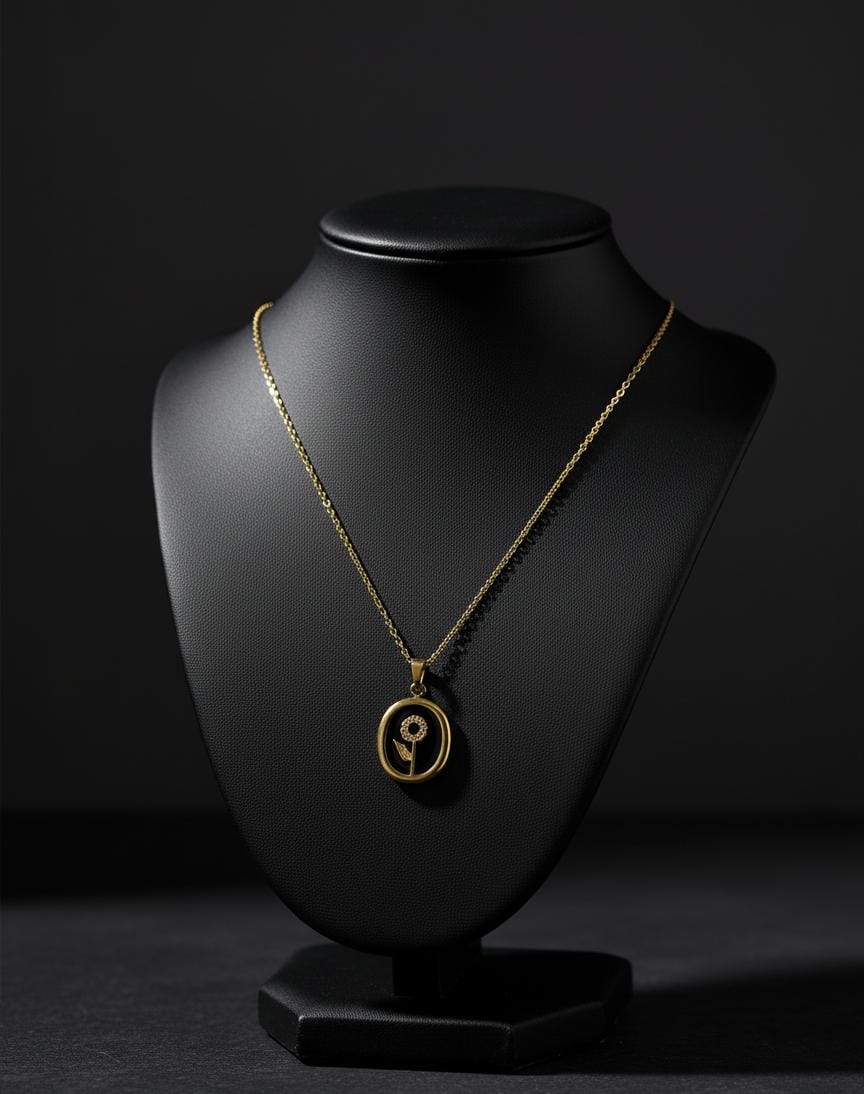 Royal Bloom Flower Pendant