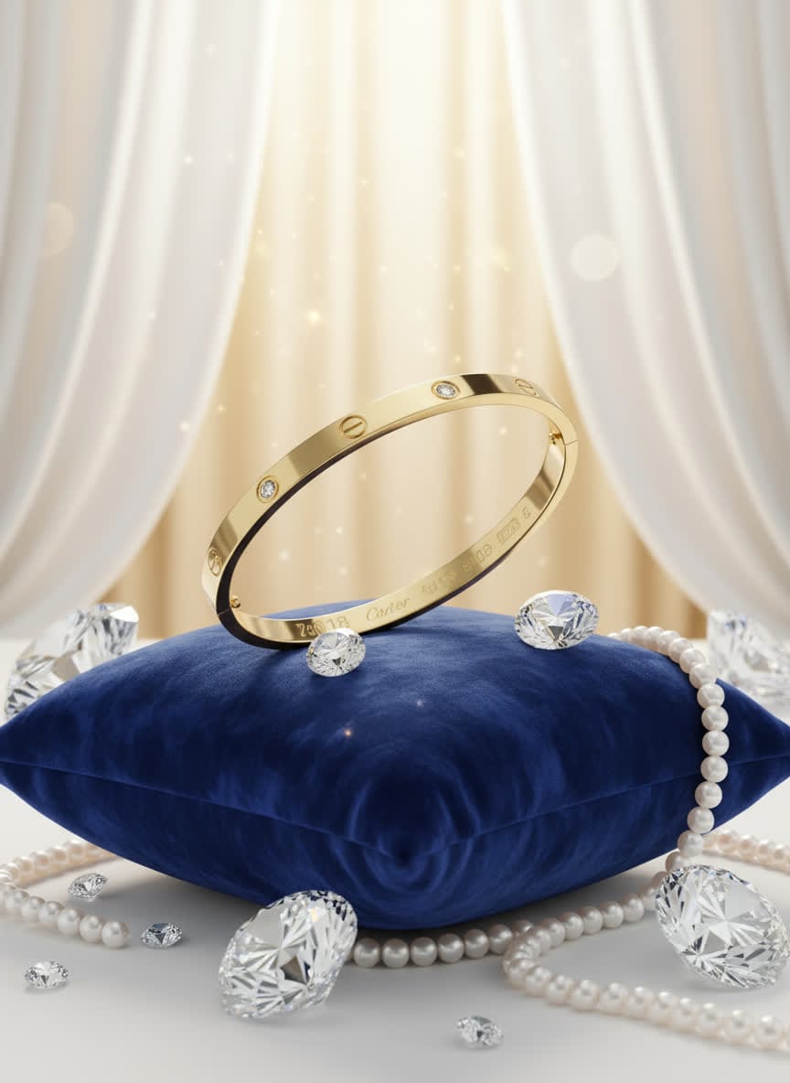 Royal Golden Cartier Love Bangle