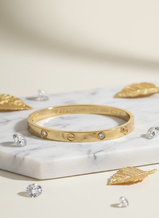 Royal Golden Cartier Love Bangle