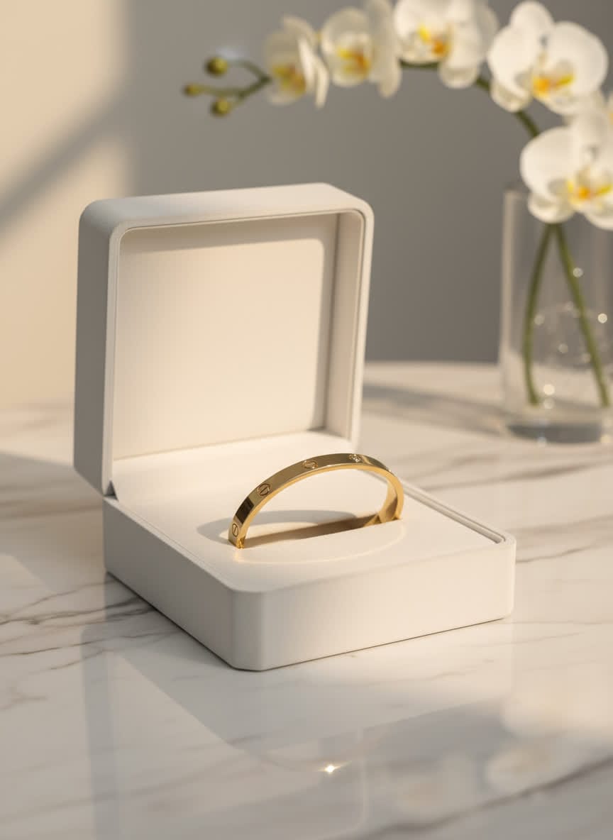 Royal Golden Cartier Love Bangle