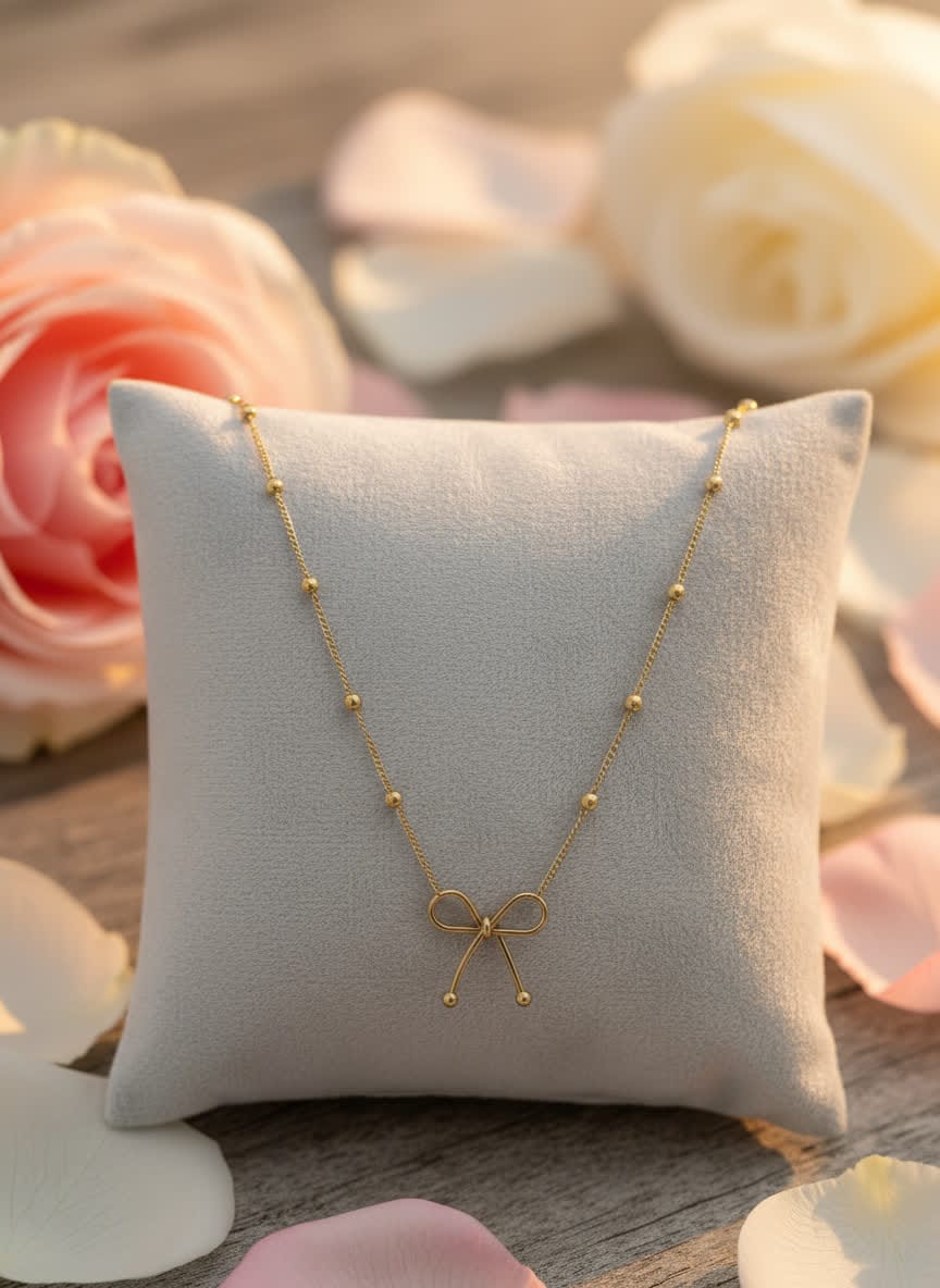 Royal Charm Bow Pendant