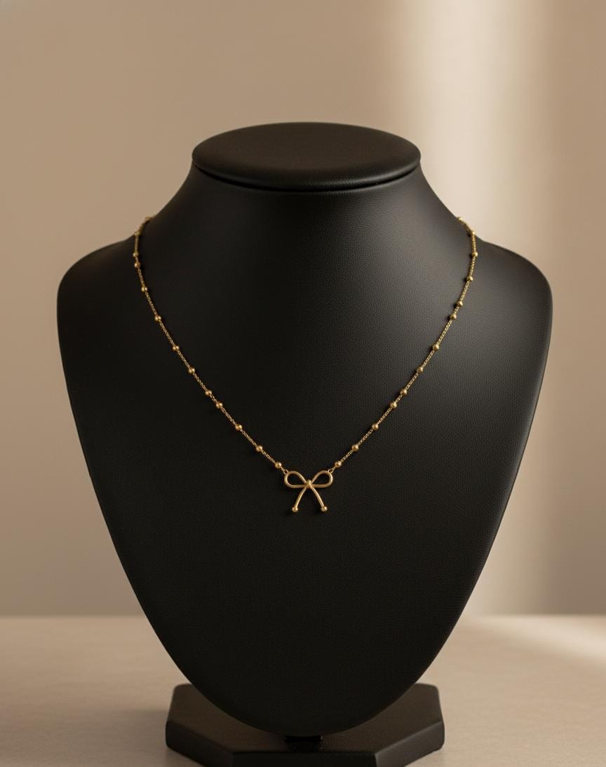 Royal Charm Bow Pendant