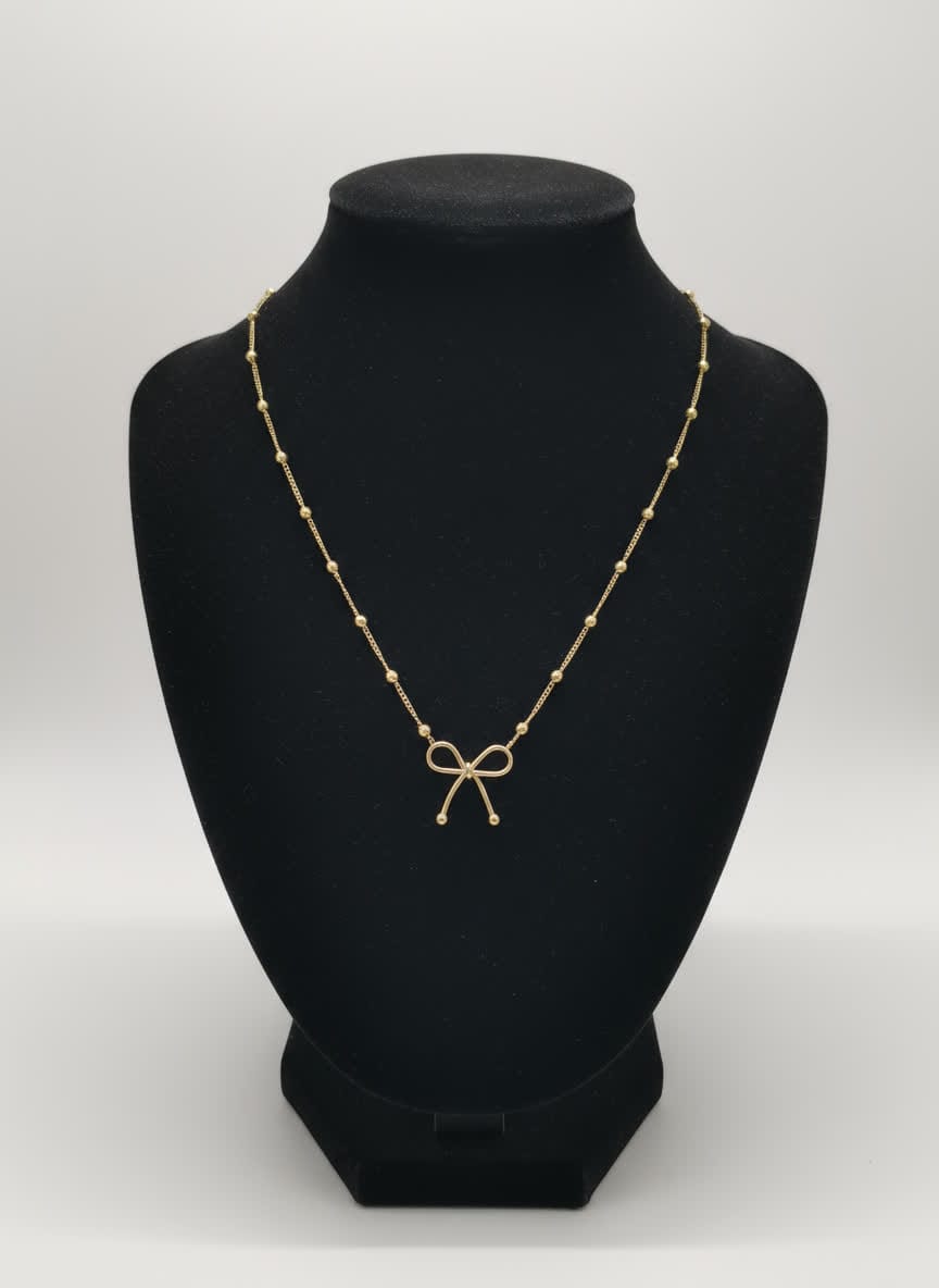Royal Charm Bow Pendant