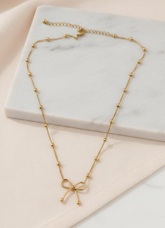 Royal Charm Bow Pendant
