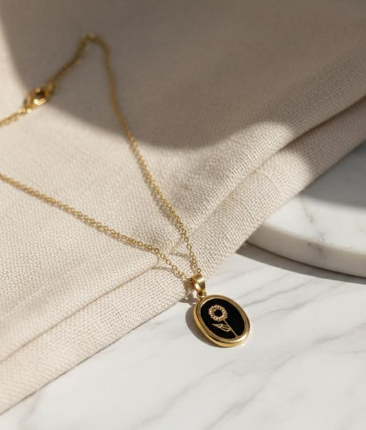 Royal Bloom Flower Pendant
