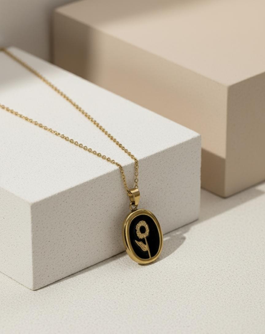 Royal Bloom Flower Pendant
