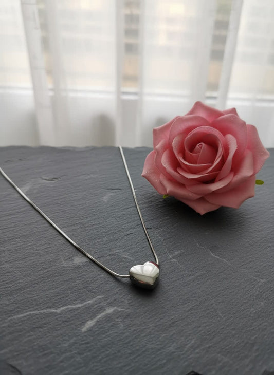 Royal Silver Heart Pendant