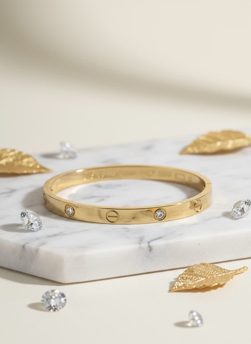 Royal Golden Cartier Love Bangle