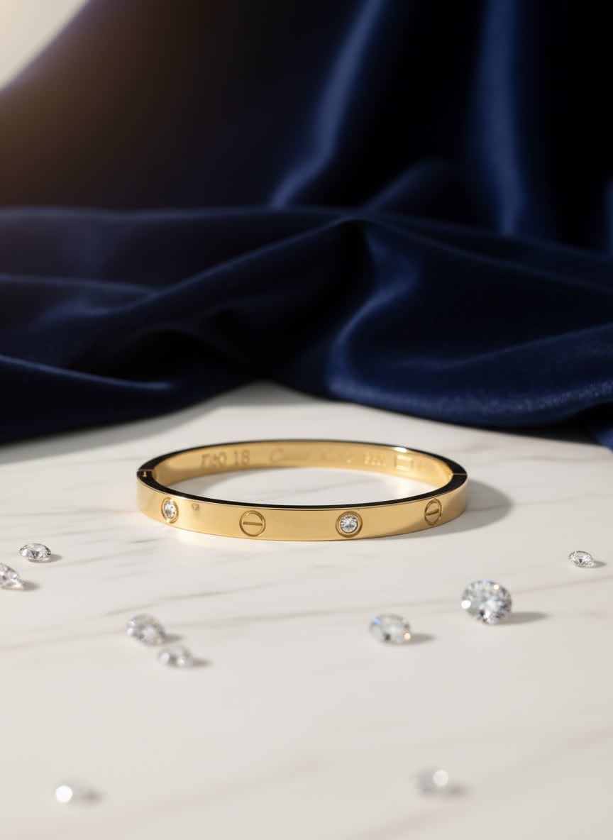 Royal Golden Cartier Love Bangle