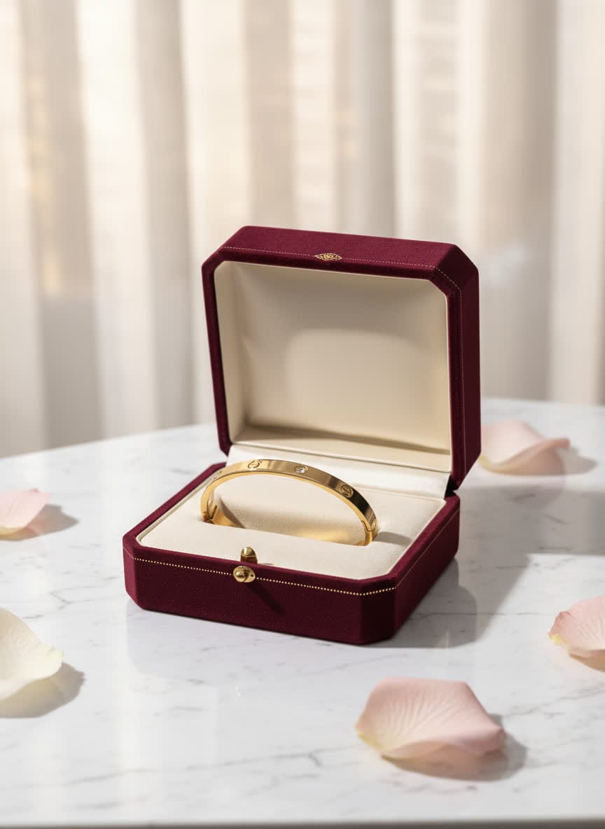 Royal Golden Cartier Love Bangle